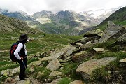 Il grandioso scenario di Cima Fontana (3068 m) in Valmalenco il 29 luglio 2016 - FOTOGALLERY